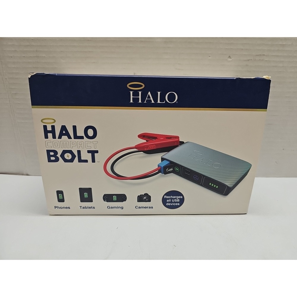 Halo Bolt  ACDC Wireless Portable Car Jump Starter In Rose Gold NEW OPEN BOX